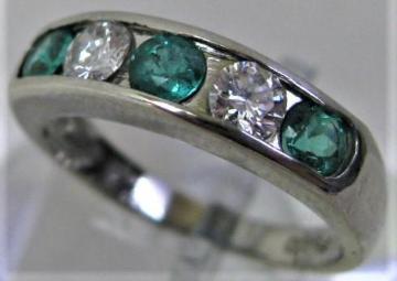 Pt900v`i O w Gh 0.48ct _C 0.38ct