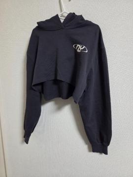 ZARA Girls Tシャツ クロップドフーディ