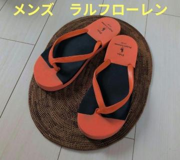 POLO RALPH LAUREN���|�� �����t���[�������r�[�`�T���_��/�T���_���������Y�����B���e�[�W��28.5cm�O��