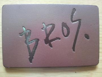 ���R�뎡 BROS �T���N�L�O�����o�[�Y�J�[�h �@���g�p