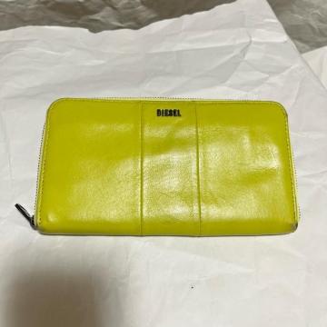 DIESEL �f�B�[�[�� ���U�[ ���E���h�t�@�X�i�[ �����z �C�G���[�O���[��