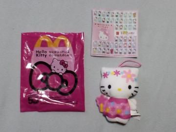 キティちゃん(ハローキティ)ぬいぐるみ フラワーフェアリー☆マクドナルドハッピーセット