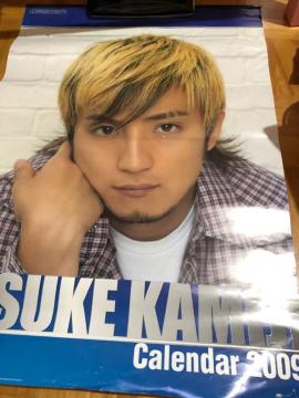 上地雄輔 2009年 壁掛け カレンダー ポスター
