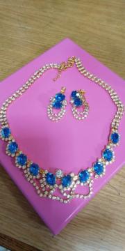 �l�b�N���X�A�C�������O�Z�b�g �i�΃T�t�@�C�A�j