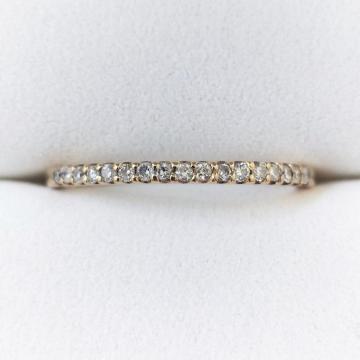 ���@���h�[���R �_�C�������h �G�^�j�e�B �����O K18YG 0.10ct 1.22g