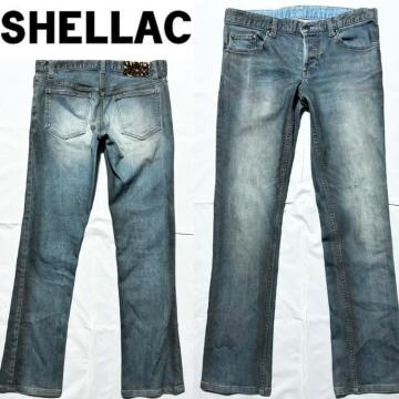 ���i SHELLAC �V�F���b�N ���H �f�j�� �W�[���Y 48 �X�g���b�` y2k �h���X ���b�N �r�W���A�� �A���J�W V�n�Ò�