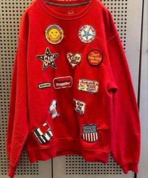 �Ò��@���B���e�[�W�@vintage sweat �X�E�F�b�g�@�g���[�i�[�@�����C�N�@�����C�Nsweat �J���t���@�h��@���h