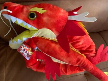 送料無料 辰年ぬいぐるみ 超BIG ドラゴンぬいぐるみ