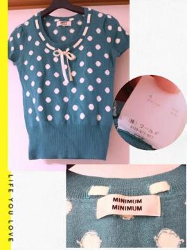 MINIMUM MINIMUM★ニット(*^^*)ドット★