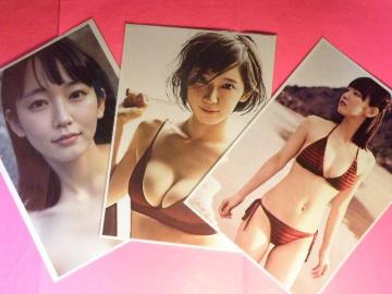 ★吉岡 里帆(よしおか りほ)チャーミング&セクシーショット A4サイズ6枚+◎ クリアポケット入り