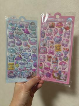 �T�����I 3D �����[�t�X�e�b�J�[ 2��Z�b�g �V�i�����[�����n���[�L�e�B �f�R�V�[��