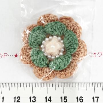 7*ハンドメイド♪オリジナルビジュー ループ付きカラフルお花 8
