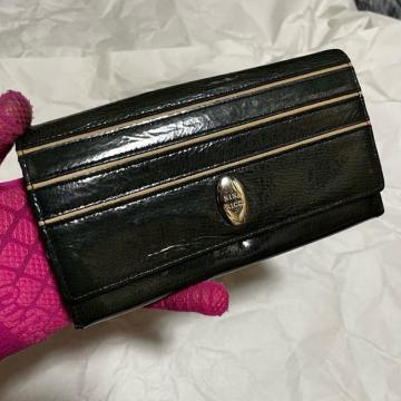 【ヴィンテージ】【ニナリッチ】 エナメル / がま口 長財布