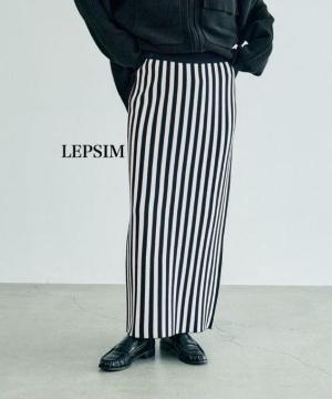 新品 LEPSIM★ ストライプニットスカート