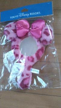 リゾートミニーヒョウ柄ミラー