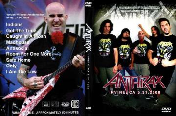 ANTHRAX IRVINE, CA 2008 AXbNX