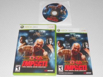 xbox360TNA IMPACT CO kĔ DVD BONUS CONTENTt