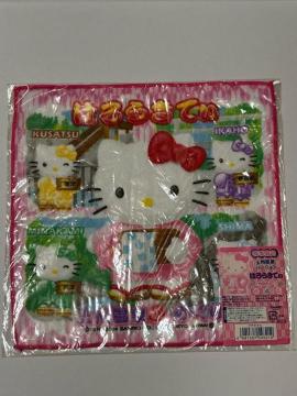 ハローキティ★プチタオル★群馬限定★上州温泉ver.