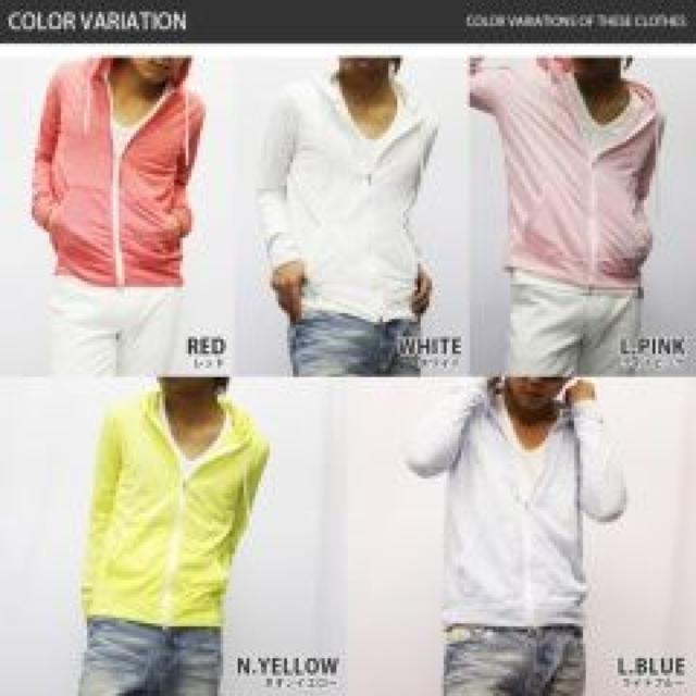 【PLACE PLAN】カジュアル♪肩掛け.腰巻きOK Wジップパーカー ライトピンク < 男性ファッション 【PLACE PLAN】カジュアル♪肩掛け.腰巻きOK Wジップパーカー ライトピンク < 男性ファッションの