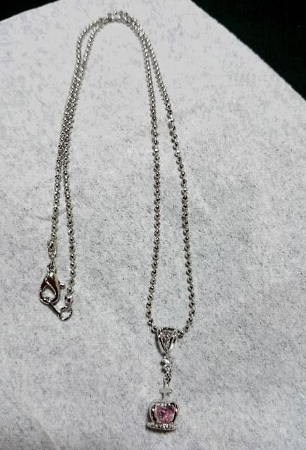 【送料無料】王冠/ピンク/ジルコニア/シルバー/新品未使用品 < 女性アクセサリー/時計  【送料無料】王冠/ピンク/ジルコニア/シルバー/新品未使用品 < 女性アクセサリー/時計の