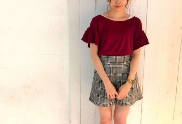 前田希美●定価4,212円【新品】NICE CLAUPナイスクリップ●バックリボンフレアスリーブニット●ボルドー赤ワインレッド < ブランド  前田希美●定価4,212円【新品】NICE CLAUPナイスクリップ●バックリボンフレアスリーブニット●ボルドー赤ワインレッド < ブランドの