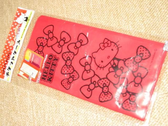 未開封☆ハローキティ*チケットケース*マルチケース(赤) < おもちゃ  未開封☆ハローキティ*チケットケース*マルチケース(赤)  < おもちゃの