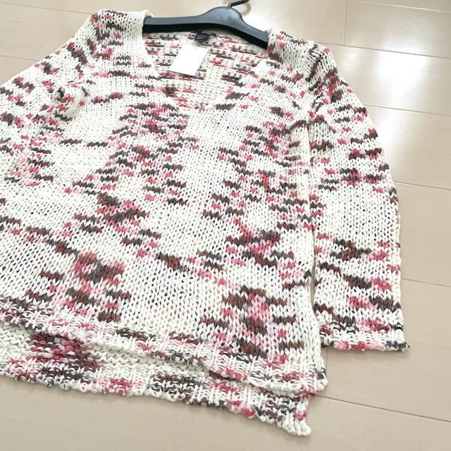 新品 ミックスニット 春ニット < 女性ファッション  新品 ミックスニット 春ニット < 女性ファッションの