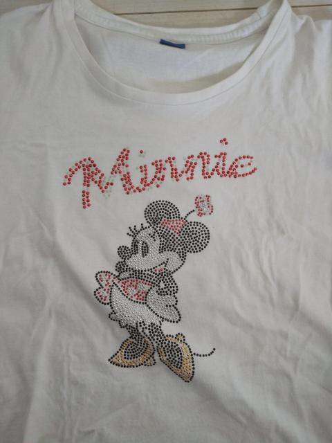 Tシャツミニーマウス☆彡Mサイズ☆彡ラインストーンつき < 女性ファッション  Tシャツミニーマウス☆彡Mサイズ☆彡ラインストーンつき < 女性ファッションの