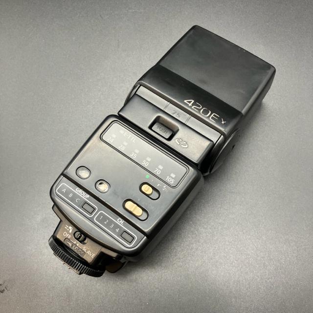 即決 Canon キヤノン ストロボ 420EX ケース付き < 家電/AV  即決 Canon キヤノン ストロボ 420EX ケース付き < 家電/AVの