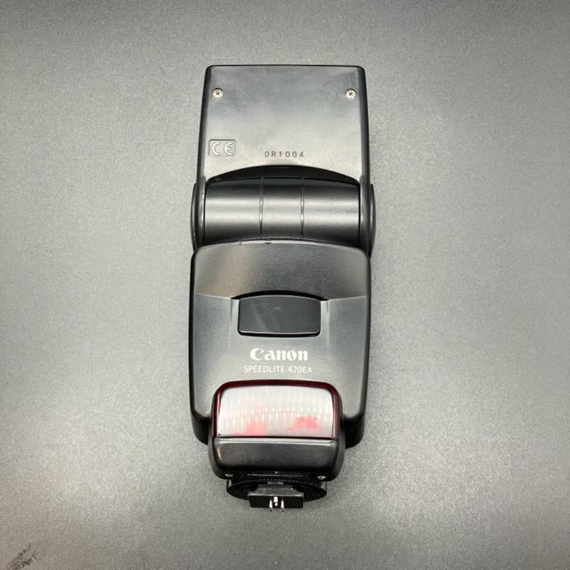即決 Canon キヤノン ストロボ 420EX ケース付き < 家電/AV  即決 Canon キヤノン ストロボ 420EX ケース付き < 家電/AVの