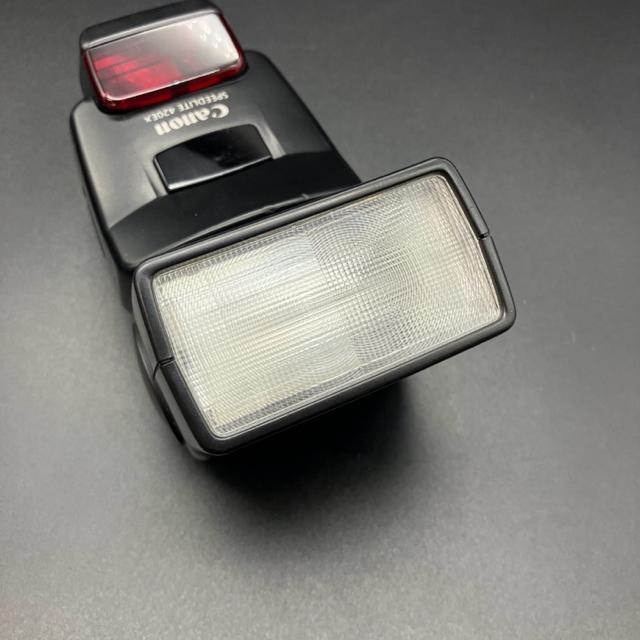 即決 Canon キヤノン ストロボ 420EX ケース付き < 家電/AV  即決 Canon キヤノン ストロボ 420EX ケース付き < 家電/AVの