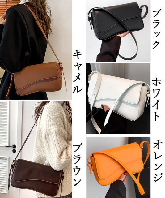 送料無料 新品 ショルダーバッグ スクエア PUレザー < 女性ファッション  送料無料 新品 ショルダーバッグ スクエア PUレザー < 女性ファッションの