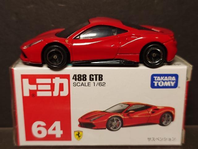 ★赤箱トミカ64★フェラーリ488GTB★ < ホビー  ★赤箱トミカ64★フェラーリ488GTB★  < ホビーの