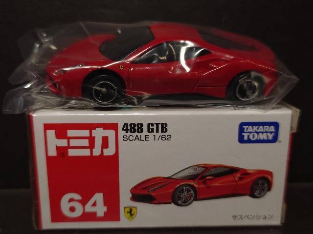 ★赤箱トミカ64★フェラーリ488GTB★ < ホビー  ★赤箱トミカ64★フェラーリ488GTB★ < ホビーの