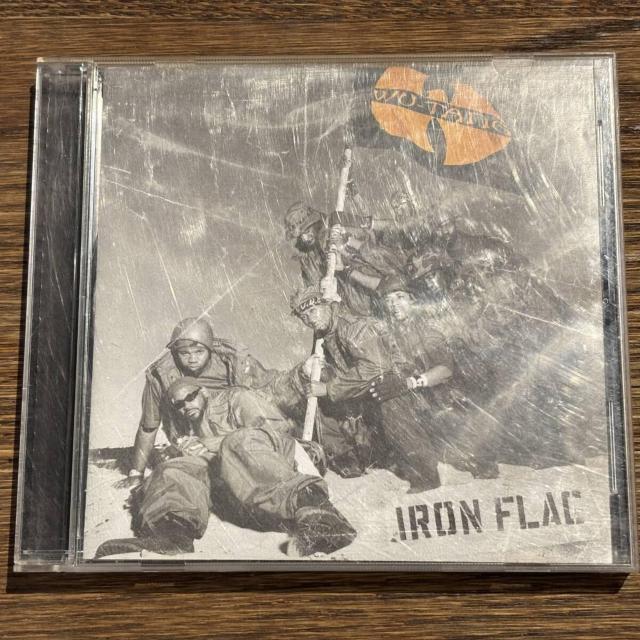 yWU-TANG CLANzIRON FLAG   CD/DVD/rfI 