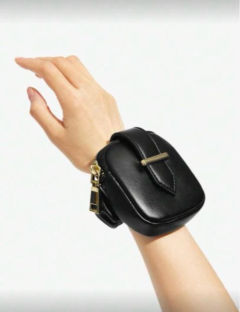 ミニ ラウンド ファスナー リストバッグ < 女性ファッション ミニ ラウンド ファスナー リストバッグ < 女性ファッションの