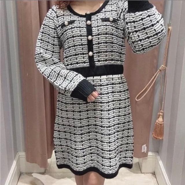 evelyn★ツイードニットワンピース★ < ブランド evelyn★ツイードニットワンピース★ < ブランドの