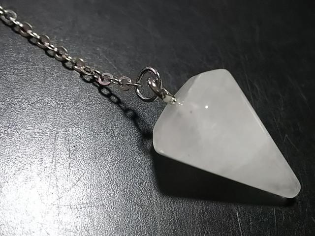 天然石★白水晶 ミニ ペンデュラム < 女性アクセサリー/時計 天然石★白水晶 ミニ ペンデュラム < 女性アクセサリー/時計の