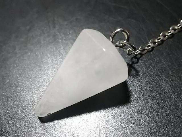 天然石★白水晶 ミニ ペンデュラム < 女性アクセサリー/時計 天然石★白水晶 ミニ ペンデュラム < 女性アクセサリー/時計の