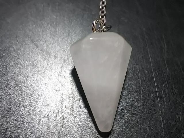 天然石★白水晶 ミニ ペンデュラム < 女性アクセサリー/時計 天然石★白水晶 ミニ ペンデュラム < 女性アクセサリー/時計の