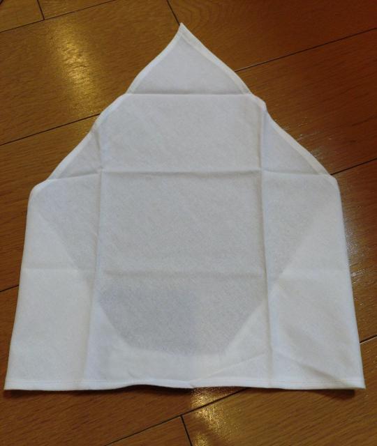 【送料無料】ハンドメイド ゴム入り 大人用三角巾 無地 白 料理 調理実習 中学生 高校生 < 女性ファッション 【送料無料】ハンドメイド ゴム入り 大人用三角巾 無地 白 料理 調理実習 中学生 高校生 < 女性ファッションの