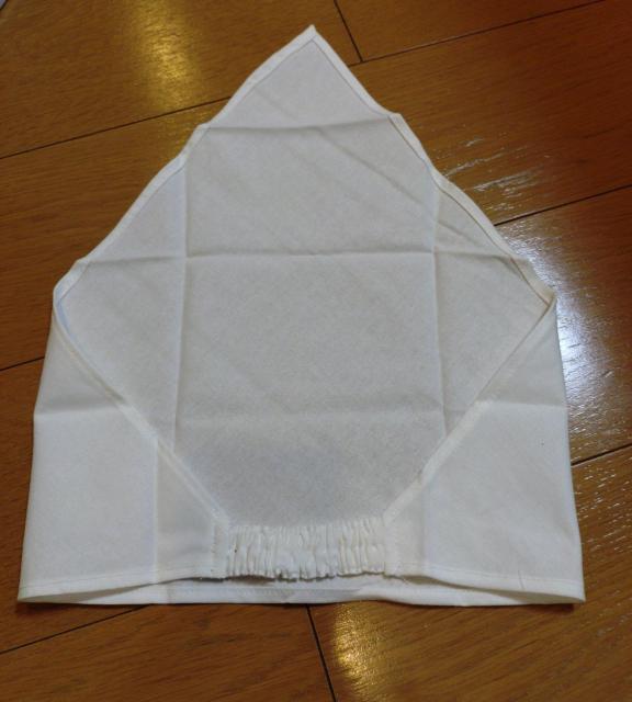 【送料無料】ハンドメイド ゴム入り 大人用三角巾 無地 白 料理 調理実習 中学生 高校生 < 女性ファッション 【送料無料】ハンドメイド ゴム入り 大人用三角巾 無地 白 料理 調理実習 中学生 高校生 < 女性ファッションの