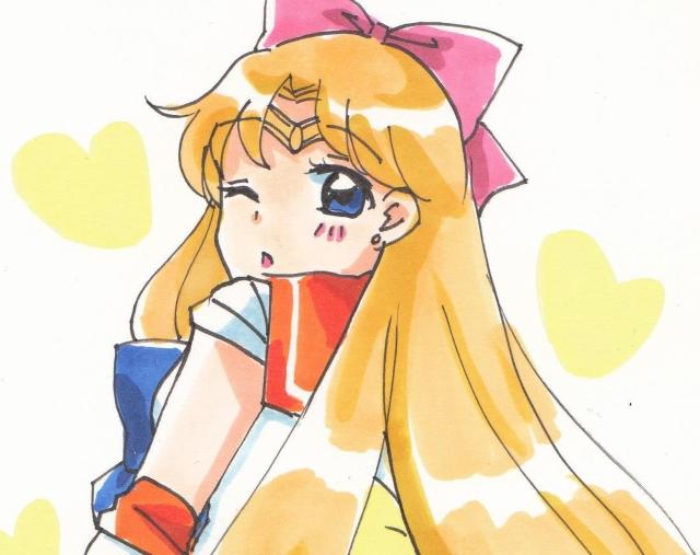 自作イラスト★セーラームーン ビーナス♪ < アニメ/コミック/キャラクター 自作イラスト★セーラームーン ビーナス♪ < アニメ/コミック/キャラクターの