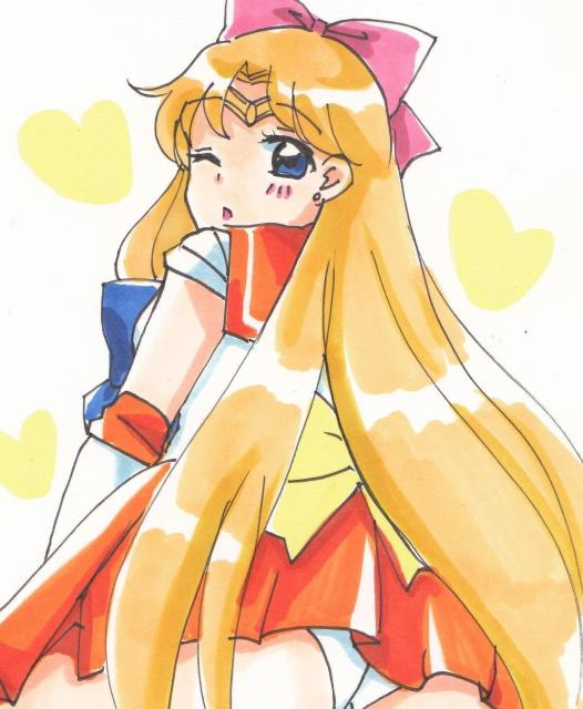 自作イラスト★セーラームーン ビーナス♪ < アニメ/コミック/キャラクター 自作イラスト★セーラームーン ビーナス♪ < アニメ/コミック/キャラクターの