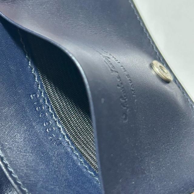 Salvatore Ferragamo フェラガモ レザー コインケース コインパース 小銭入れ メンズ レディース ブラック < ブランド Salvatore Ferragamo フェラガモ レザー コインケース コインパース 小銭入れ メンズ レディース ブラック < ブランドの