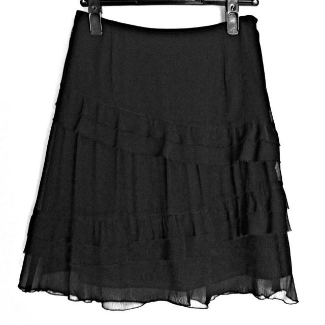 新品 プライベートレーベル PRIVATE LABEL レイヤード フレア シフォン スカート 黒 S < ブランド 新品 プライベートレーベル PRIVATE LABEL レイヤード フレア シフォン スカート 黒 S < ブランドの