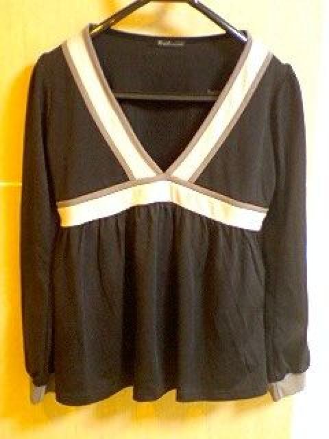 極美品☆綺麗め微光沢バイカラーのカットソーT203☆3点で即落 < 女性ファッション  極美品☆綺麗め微光沢バイカラーのカットソーT203☆3点で即落  < 女性ファッションの