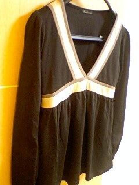 極美品☆綺麗め微光沢バイカラーのカットソーT203☆3点で即落 < 女性ファッション  極美品☆綺麗め微光沢バイカラーのカットソーT203☆3点で即落 < 女性ファッションの