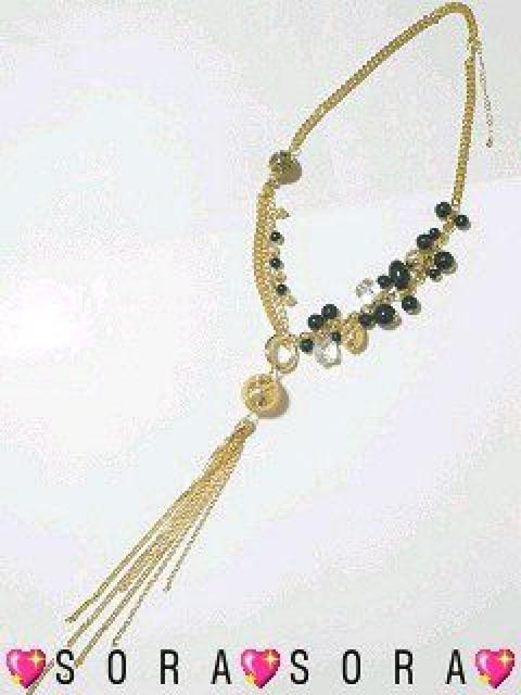 豪華.ゴージャス♪ゴールドチェーンビーズ ロングネックレス < 女性アクセサリー/時計 豪華.ゴージャス♪ゴールドチェーンビーズ ロングネックレス < 女性アクセサリー/時計の