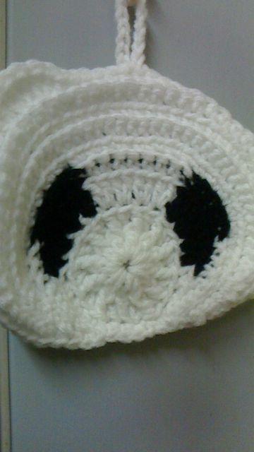 抗菌毛糸使用アクリルタワシ パンダ ハンドメイド < ペット/手芸/園芸  抗菌毛糸使用アクリルタワシ パンダ ハンドメイド < ペット/手芸/園芸の